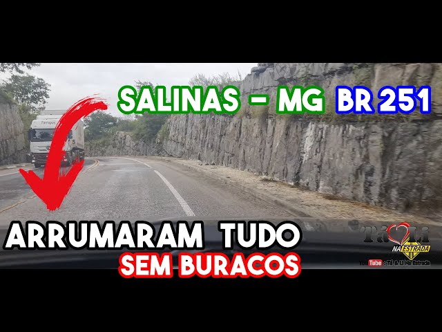 BR 251 em Minas Gerais 