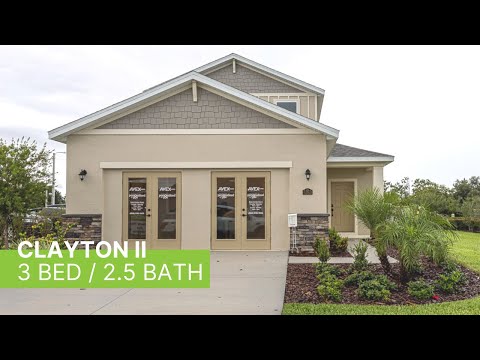 Clayton II Floor Plan Walk-Through | Avex Homes | New Homes in Avalon Park Wesley Chapel