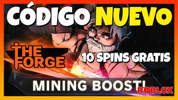 ✅CÓDIGO NUEVO de 🔥 LA FORJA 🔥10 Spins GRATIS 🔥 LA FORJA ROBLOX 🔥 THE FORGE ROBLOX 🔥 EVENTO DE M