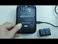 How to setup the printer 589