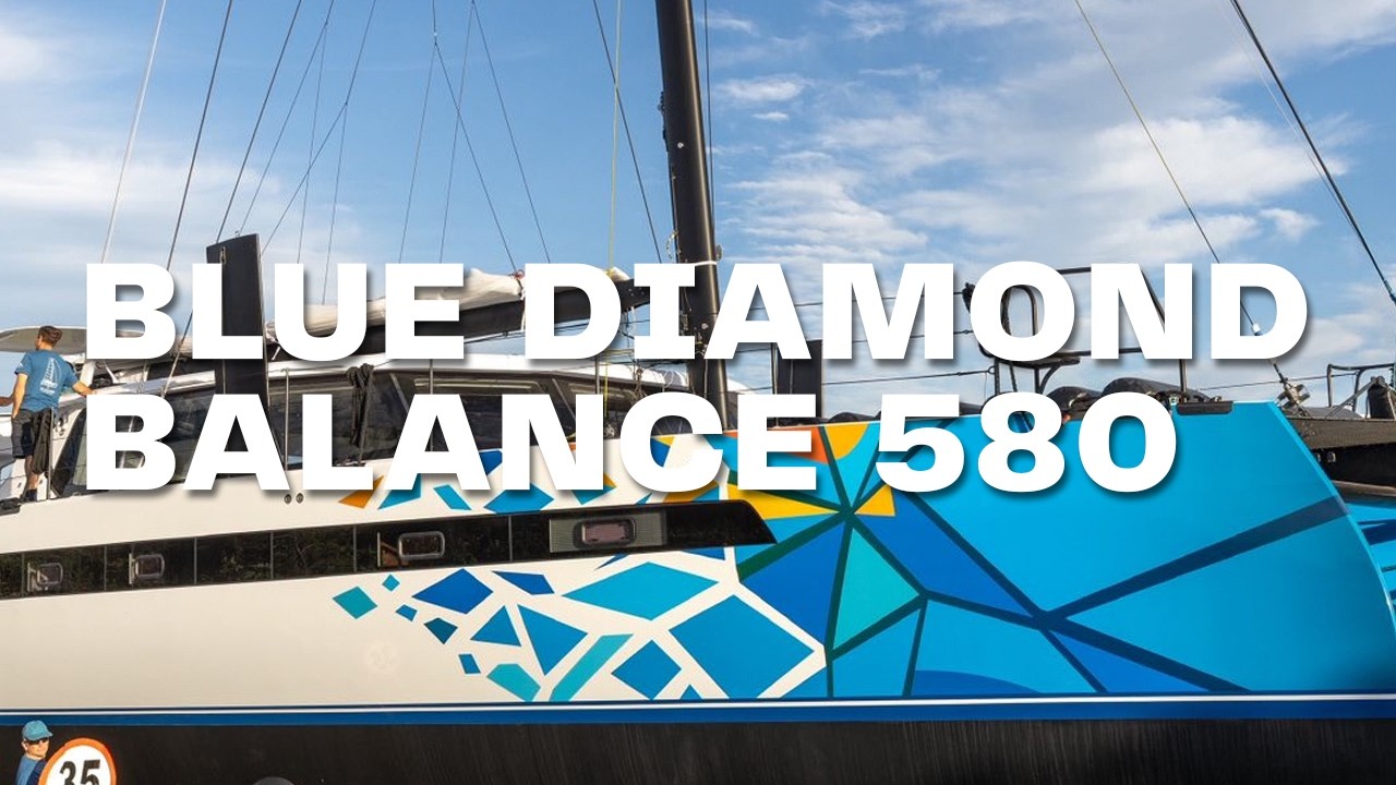 ⁣Launch - Balance 580 #4 - Blue Diamond