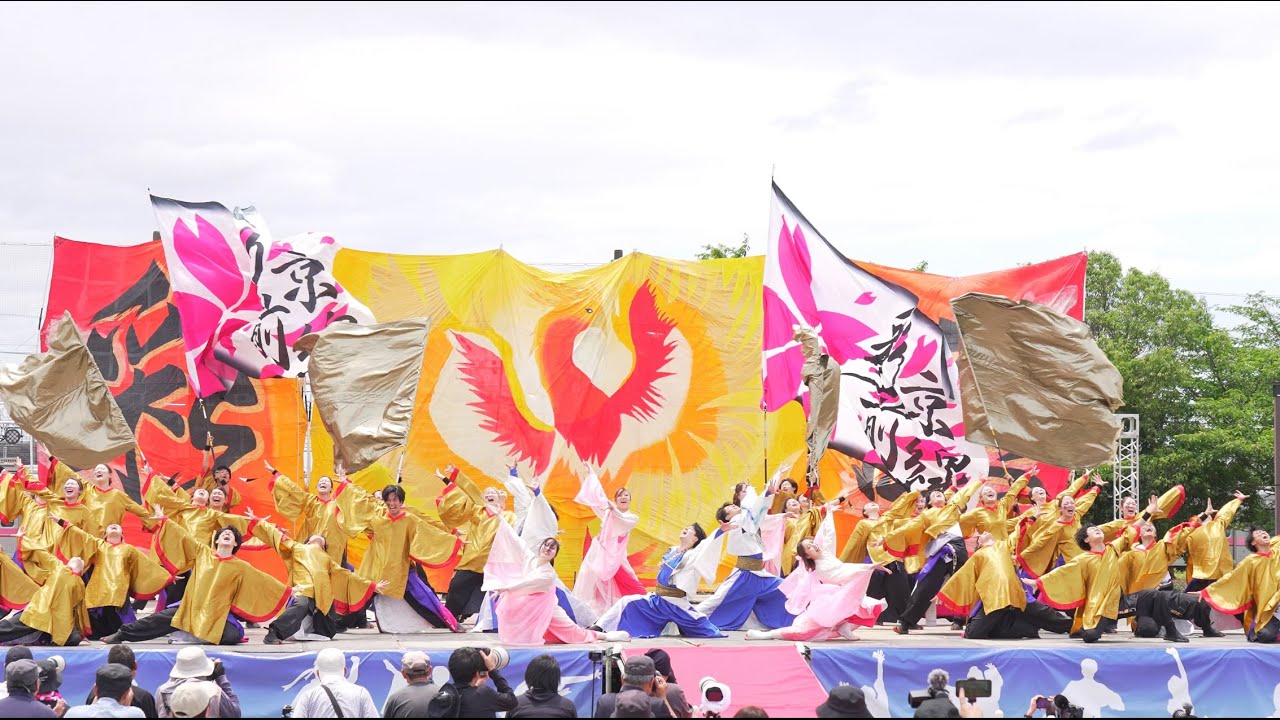 [4K] 京炎そでふれ！彩京前線　犬山踊芸祭 2025 日曜日