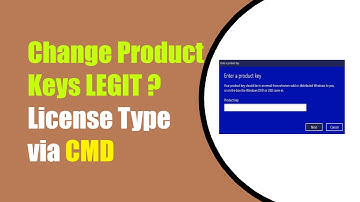 Change Product Key Windows and Find the License Type via CMD.  I Wish I Knew This Earlier.