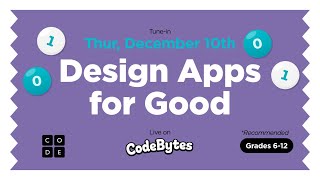 CodeBytes Episode 4 with Hannah - Design Apps for Good screenshot 4