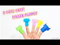 Origami Cat Finger Puppet – Easy Paper Craft for Kids @origamioriart