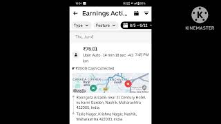 Uber Auto Earning