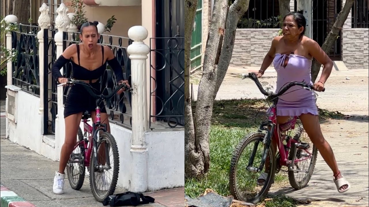 Los Mejores Momentos Febrero #2024 De La Bicicleta 🚴‍♀️Del Ladrón Fantasma 👻 (Final Inesperado)🤯