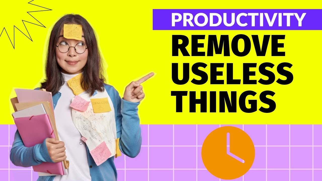 Work Life Balance | Save 15 Hours a Week By Removing These 4 Useless ...