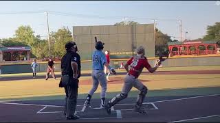 Monarchs winning hit