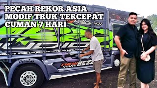 Viralgak Cuman Truk Brewog  Abadi  Malang Pecah Rekor Asia Modif Tercepat Cuman 7 Hari