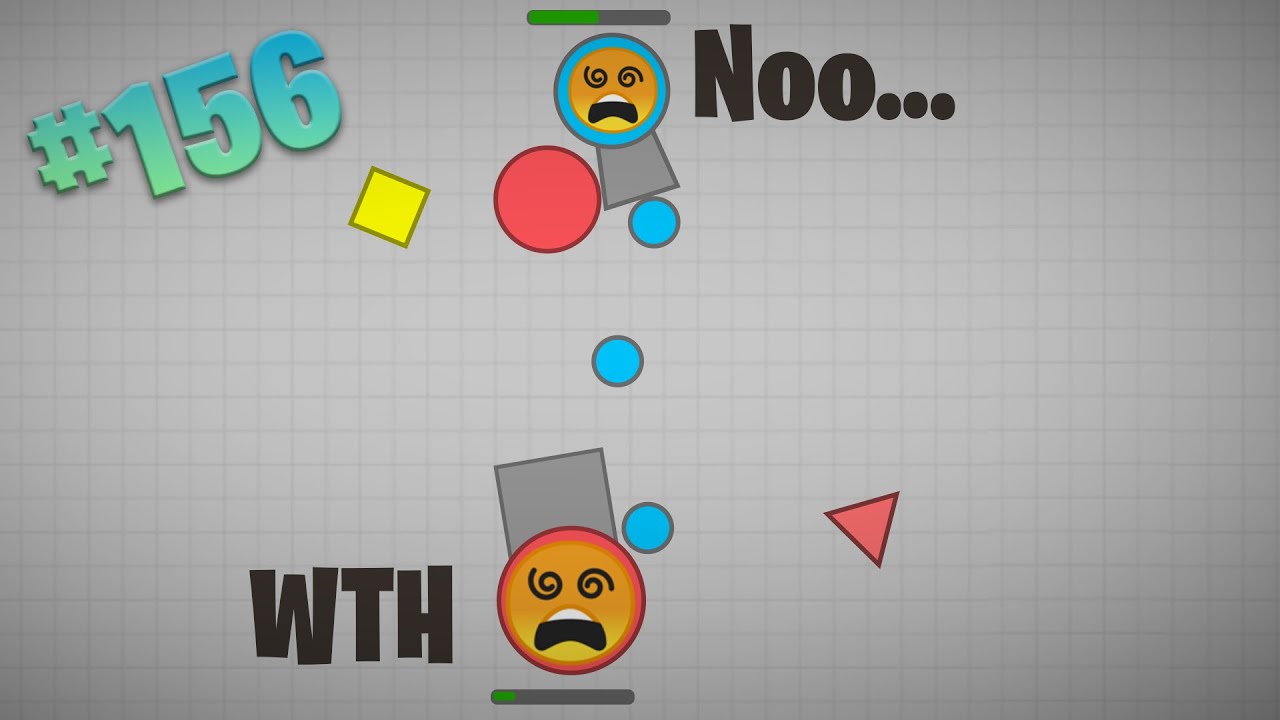 Лучшие моменты Diep.io 