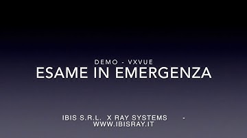 Veterinaria - Demo VxVue Paziente in Emergenza