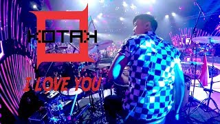 [Drum Cam] KOTAK - I Love You | Live Konser luar biasa Indosiar