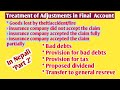 Class 12||Treatment of Adjustments in Final Account||Part 2||