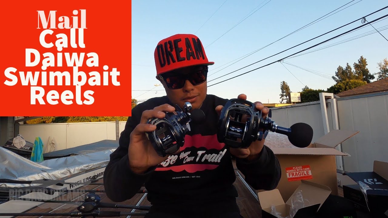 New Daiwa Lexa 300HD & 400HD Swimbait Reels Mail Call #StayHome #WithMe
