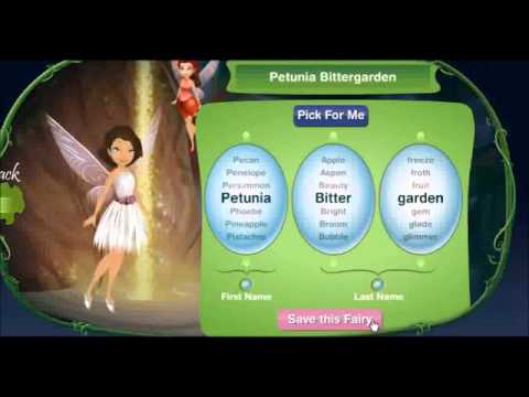 Create A Fairy In Pixie Hollow