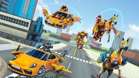 Amazing Horse Robot Transforming | Rescue City Robot Car Android GamePlay | By Game Crazy