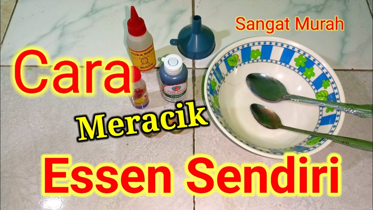 tutorial..!!! cara bikin essen // campuran Essen nila sangat ampuh dan jitu // Essen nila.