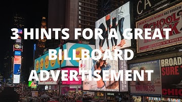 Hints for a Great Billboard Advertisement/ How to Make Your Next Campaign Successful! #shorts