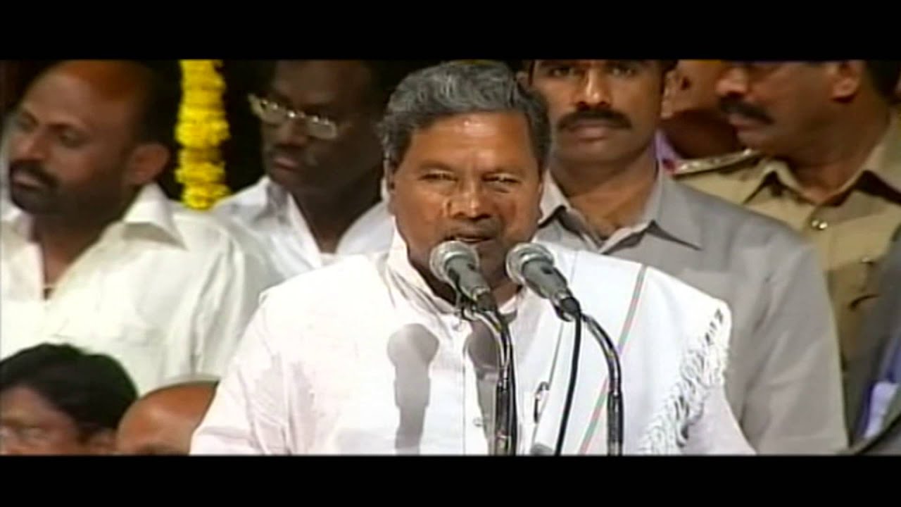 Karnataka CM Siddaramaiah felicitated in Andhra