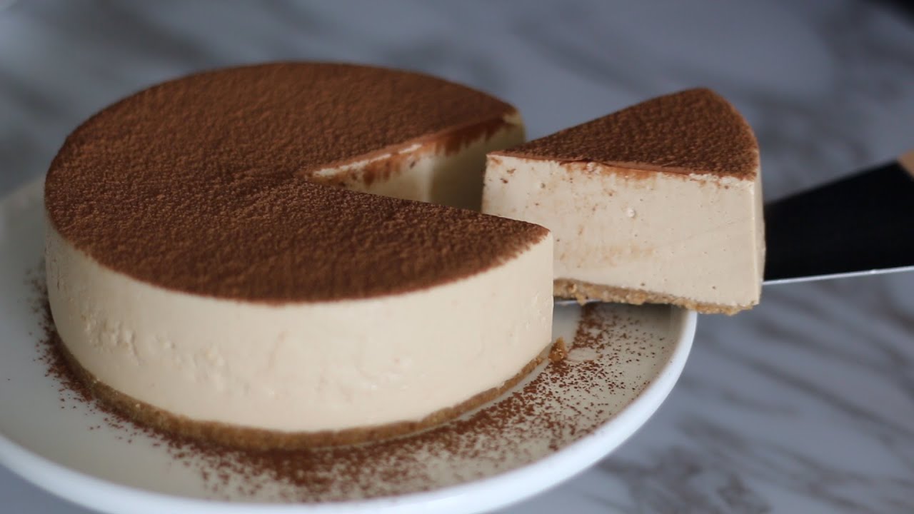 No Bake Coffee Cheesecake - Youtube | Baking, Coffee Cheesecake, Mini  Cheesecake Recipes
