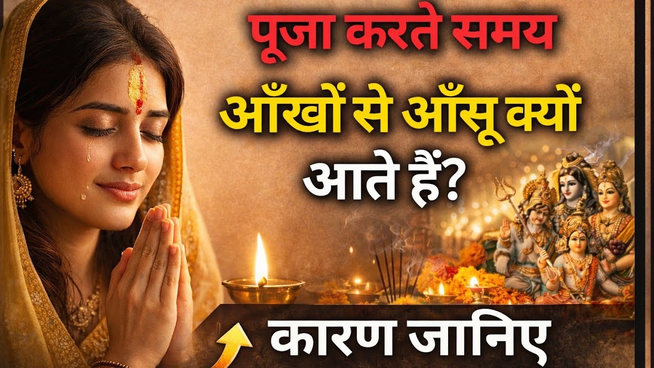 क्या पूजा करते समय आपके भी आँसू आते हैं? जानिए क्यों 