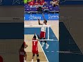 Wilfredo Leon takes on three Cuban blockers 🤯 #epicvolleyball #volleyballworld #volleyball