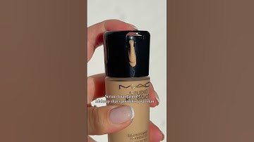 Mac Studio radiance serum foundation #asmr #makeup #macmakeup #serum #foundation #glassskin