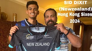 Fastest 50 By Sid Dixit At Hong Kong Sixes Against India