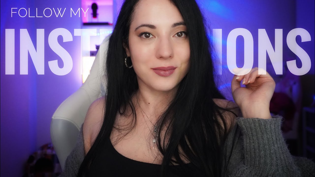 SEGUI LE MIE ISTRUZIONI PER DORMIRE ASMR