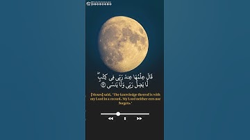 { قَالَ رَبُّنَا الَّذِي أَعْطَىٰ كُلَّ شَيْءٍ خَلْقَهُ ثُمَّ هَدَىٰ   } ❤️ سورة طه #حاتم فريد