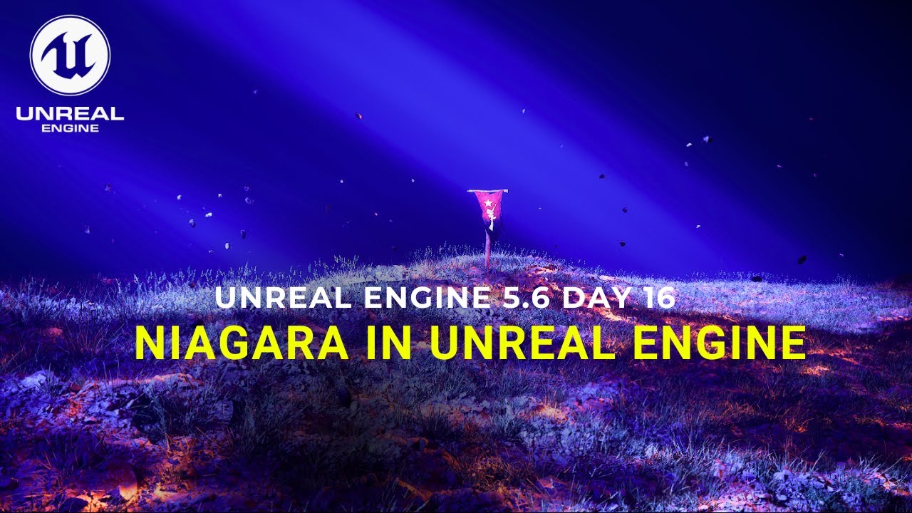 Unreal Engine 5.6 Full Beginner Course (Day 16) : Niagara Particles in ...