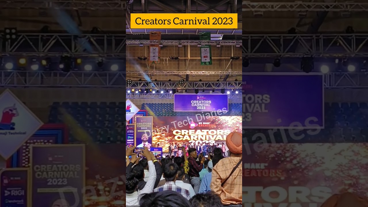 Creators Carnival 2023, Indira Gandhi Stadium ITO, New Delhi