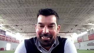 Ryan Day of the Ohio State Buckeyes discusses his team's Pro Day performances.