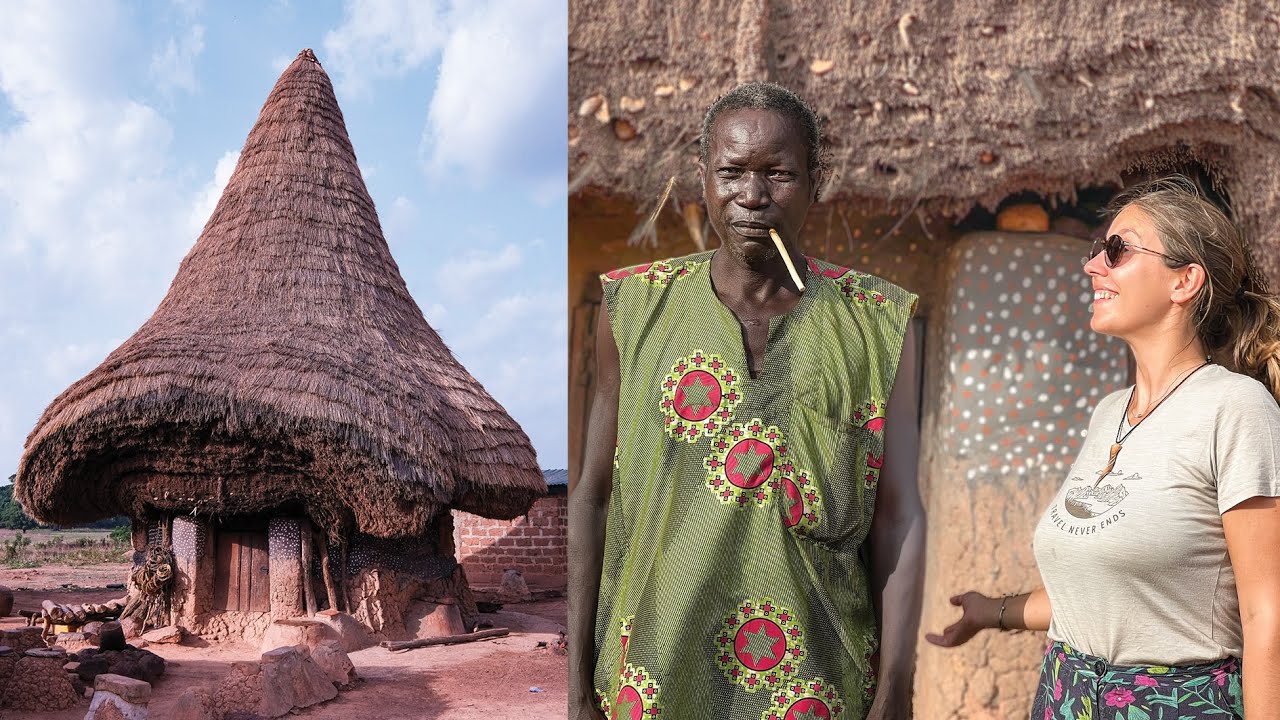 Peuple SENOUFO perpétue un artisanat et une architecture ancestrale Côte d’Ivoire T. AFRIQUE ep.34