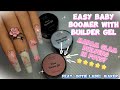 Madam glam builder gel in pots  how to baby boomer  feat prt qutie label printer