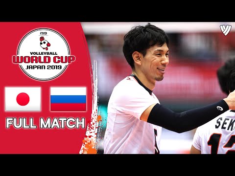 Japan 🆚 Russia - Full Match | Men’s Volleyball World Cup 2019