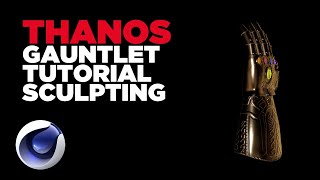 Thanos Gauntlet  MODELING tutorial