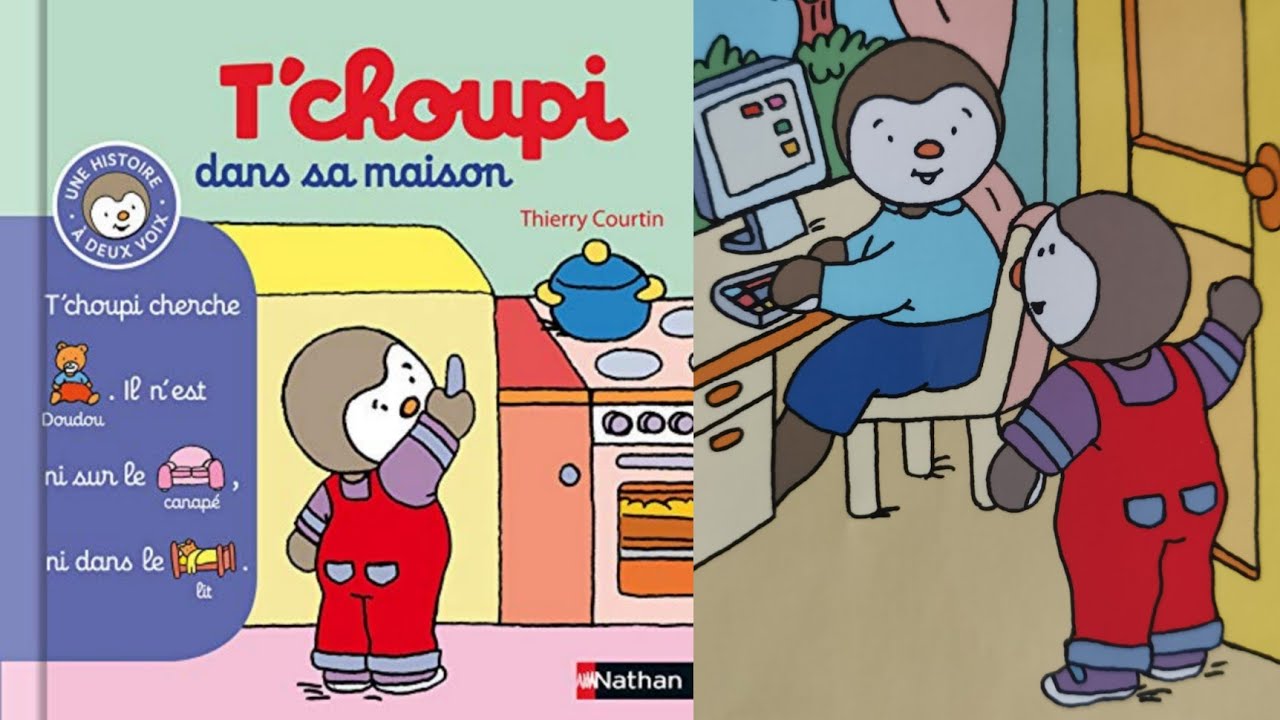 T'choupi dans sa maison lecture pour enfant 📖 - YouTube