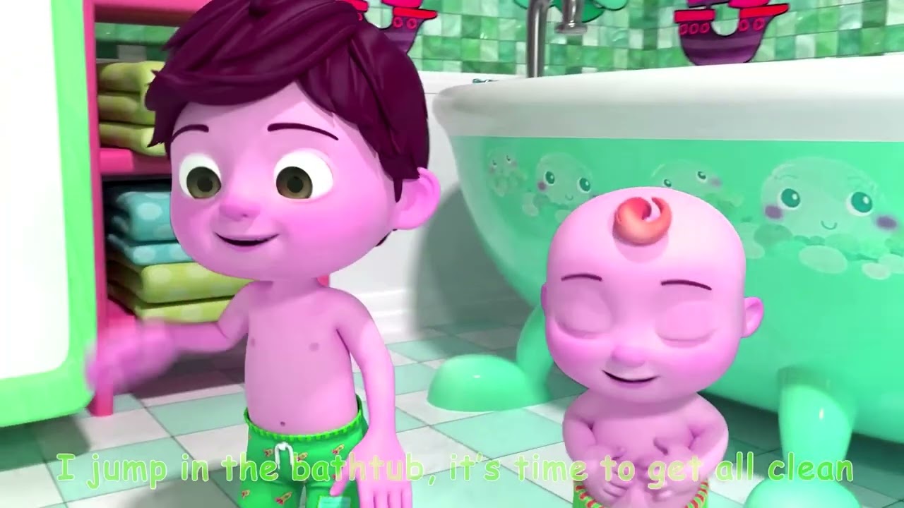 Cocomelon Is time for bath Sponsored by Mokou Deepfake Effects #brainrot #vfx #logoeffects