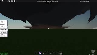 Near Multi Vortex tornado in the grasslands on Project Oklahoma