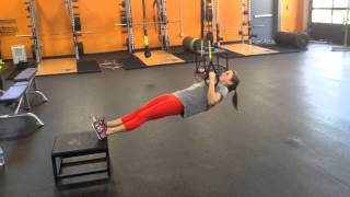 Feet Elevated TRX Batwing