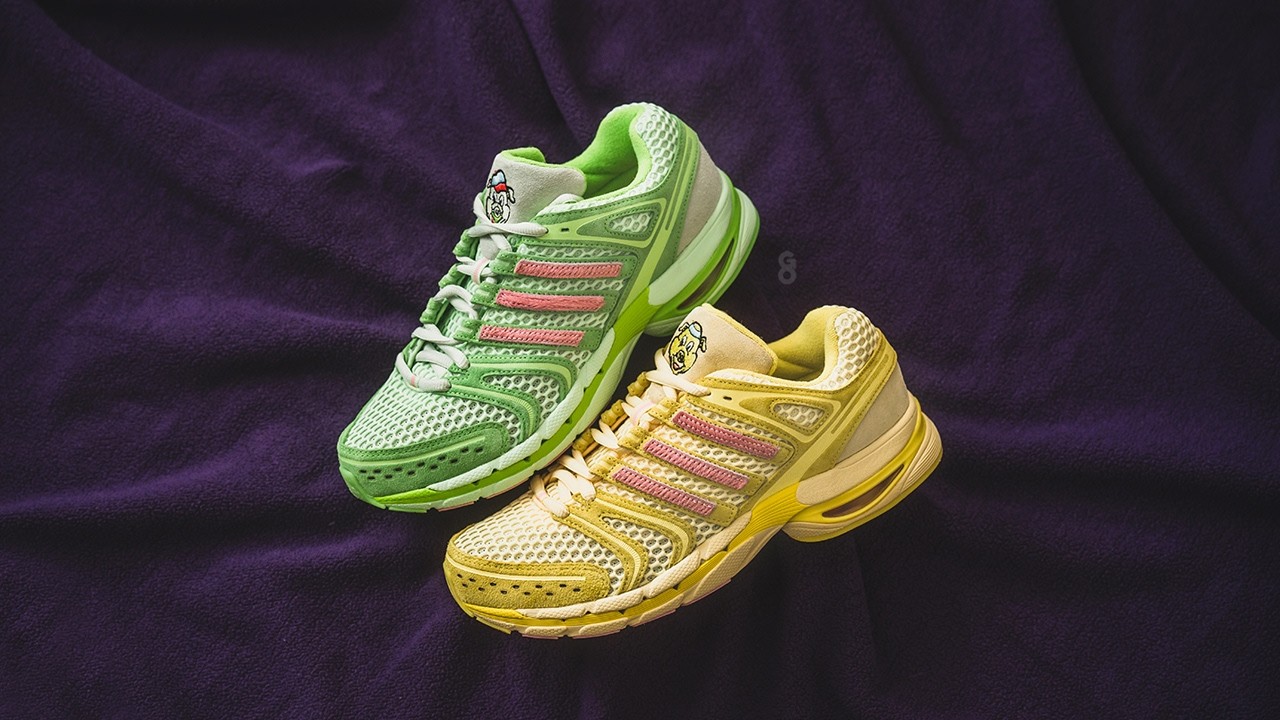 adidas gazelle silver green womens Coolway 2003 Neon Pulse Women’s Running Shoes W8 main image 1