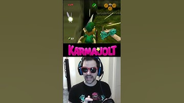 Skip The Entire Deku Tree in Zelda: Ocarina of Time (N64) - A Wild Glitch Appears! #shorts