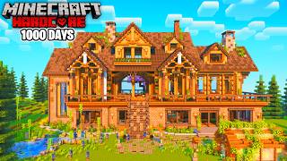 I Survived 1000 DAYS in Minecraft Hardcore [FULL MOVIE]