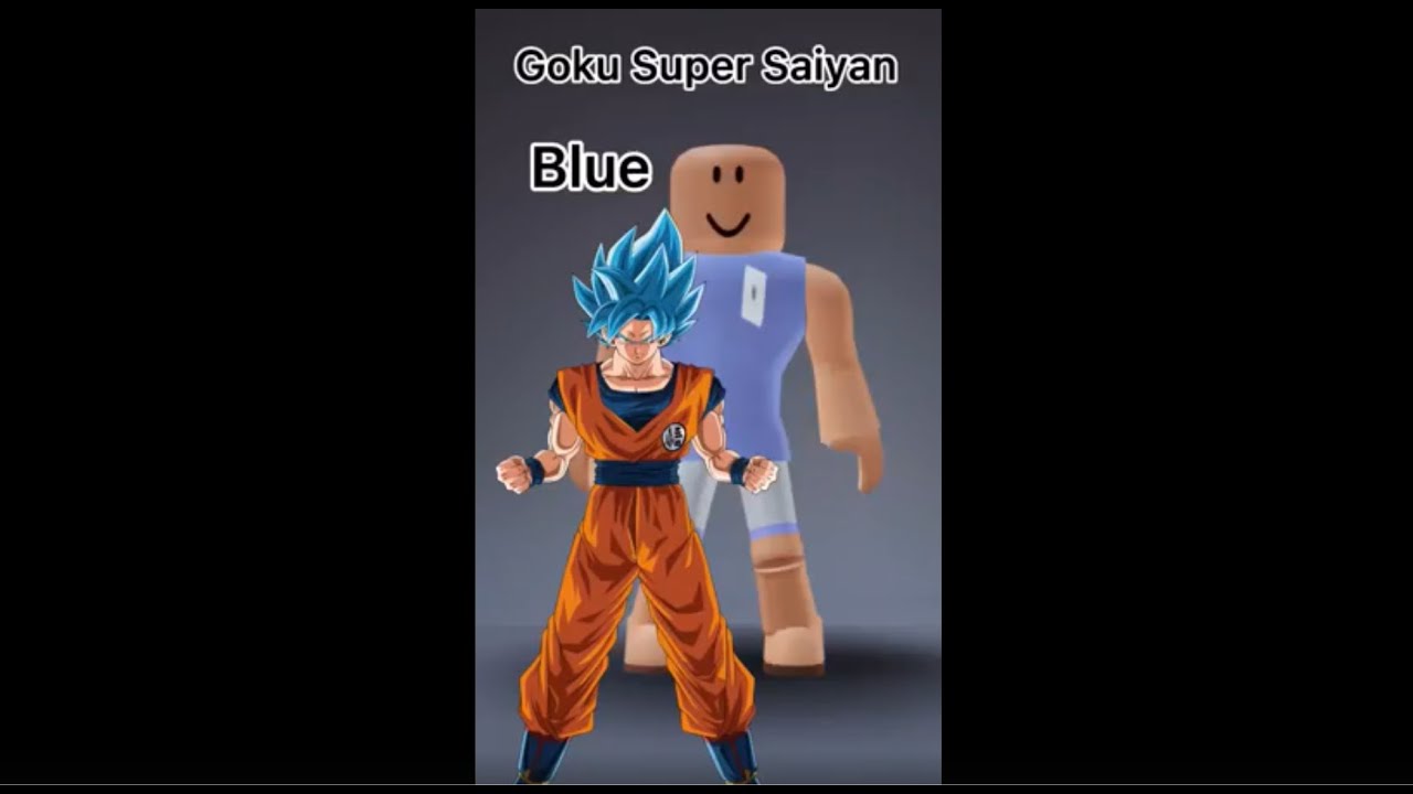 Goku Super Saiyan Blue Roblox Avatar - YouTube