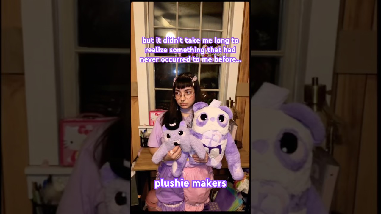 plushie maker life 😭 