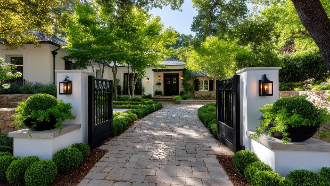 Turn Your Entryway Into Luxury: Elegant Arches & Garden Gate Ideas for Small Front Yards