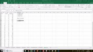 Standardization and z scores in Excel