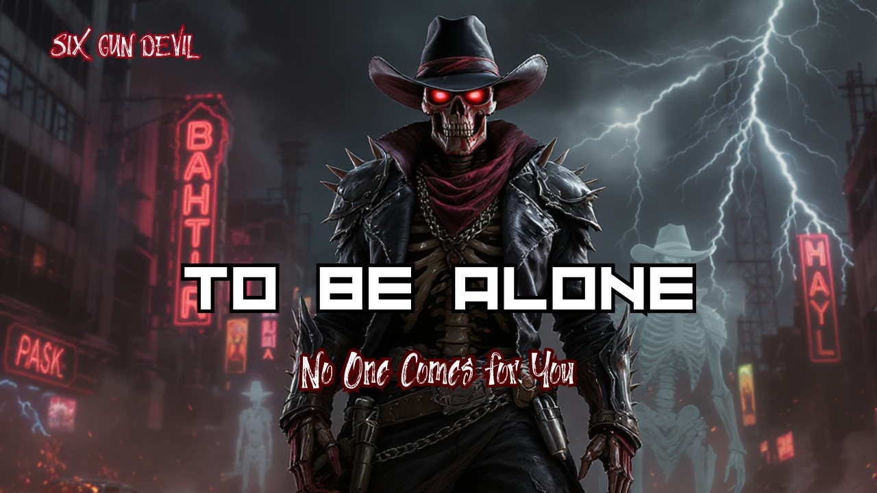 Six Gun Devil - To Be Alone #alone #darkcountry #darkmusic - YouTube